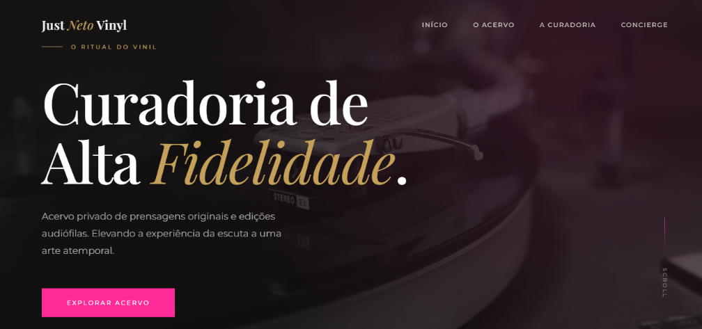 Acervo privado e exclusivo de edições audiófilas